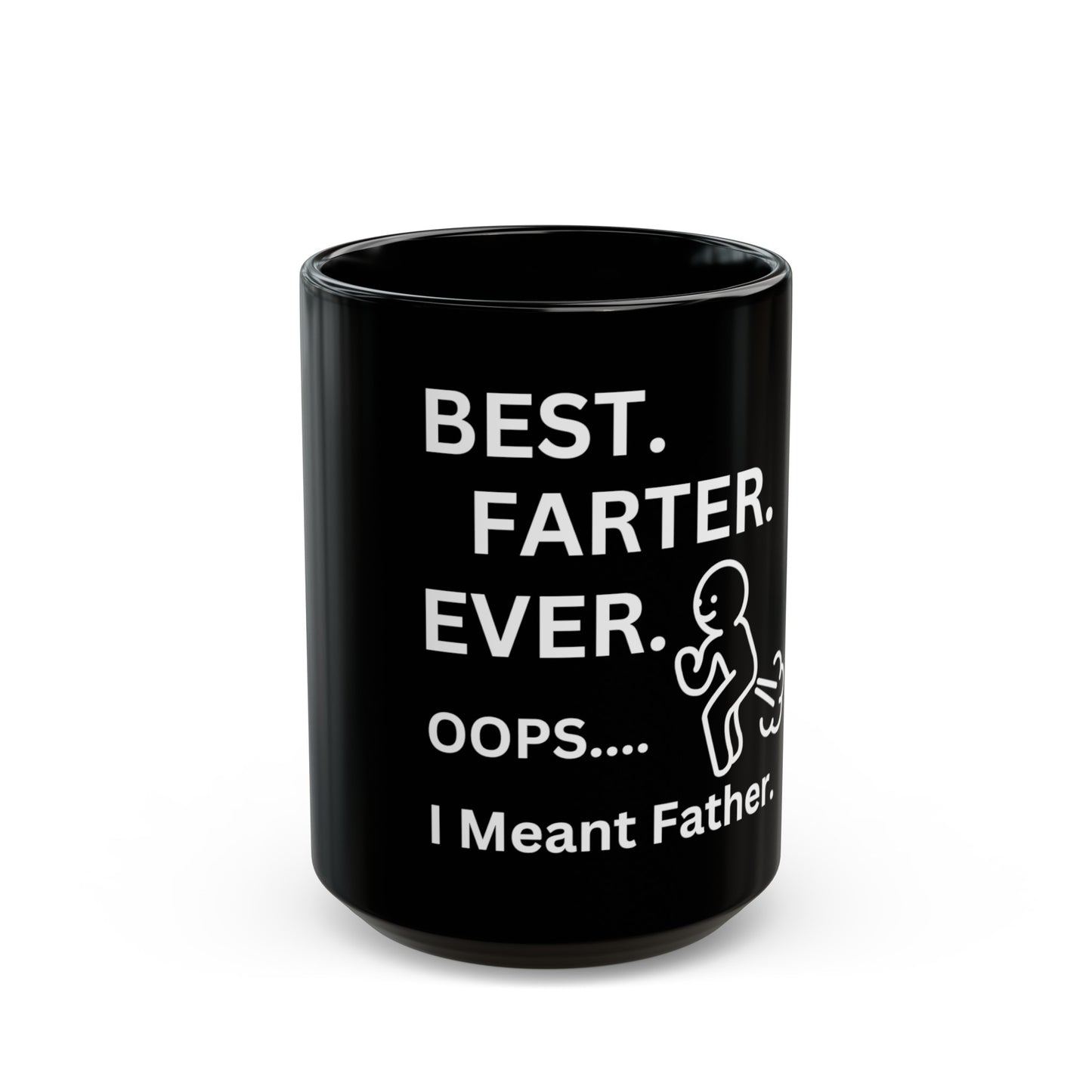 Best Farter/Father Mug /black