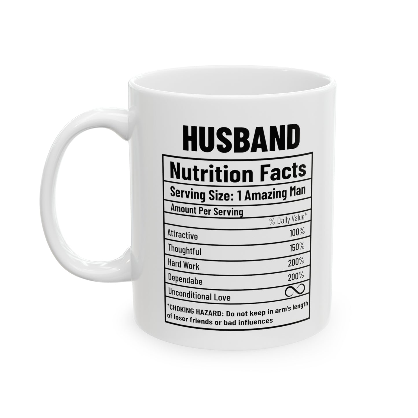Ceramic Mug, 11oz for Husband